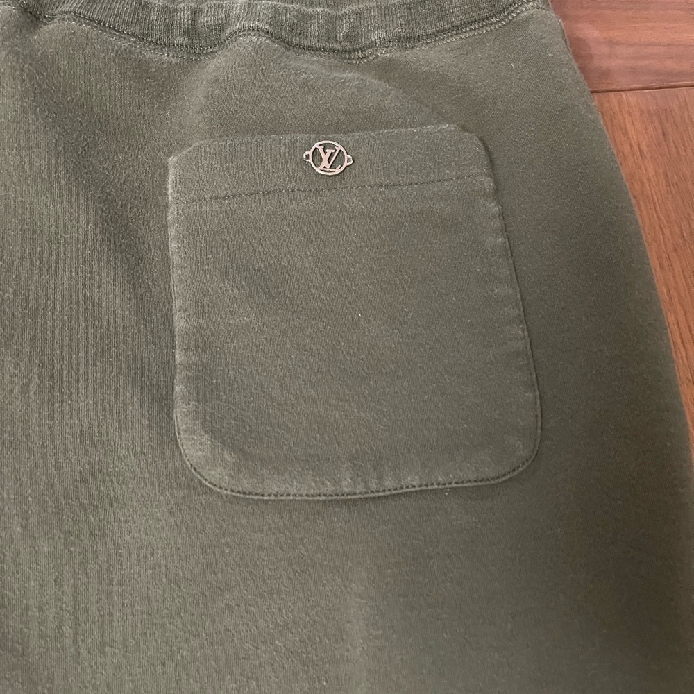 Louis Vuitton Olive Green Sweatpants 4L
